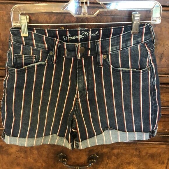 Universal Thread blue stripped shorts. - Picture 2 of 9